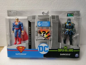 Spin Master Heroes Unite SUPERMAN DARKSEID 2pk (CosBman1715) - Picture 1 of 9