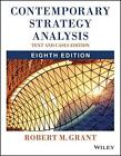 Contemporary Strategy Analysis: Text And Cases, Robert M. Grant, Good Condition,