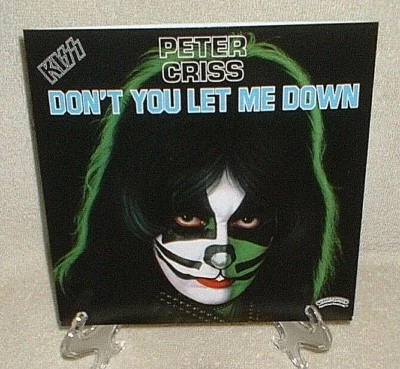 KISS Peter Criss "Don't Let Me Down" Single Box Set Germany Picture sleeve Vinyl - Image 1 of 4