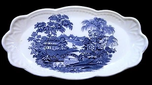Vintage Arthur Wilkinson Royal Staffordshire 'Tonquin' Blue & White Transferware - Picture 1 of 62