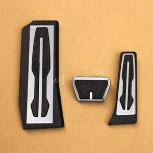 For 2018-2023 BMW 5 Series G30 G31 Steel Car Footrest Brake Gas Pedal Cover Trim - Picture 1 of 9