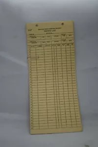 LOT OF 10 VINTAGE CHICAGO GREAT WESTERN RAILWAY SWITCH LISTS - Picture 1 of 3