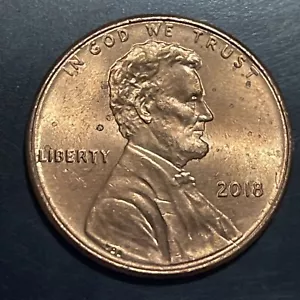 2018 Lincoln Cent with errors DD On Ear - Picture 1 of 3
