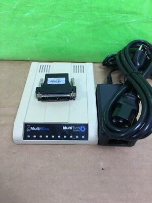 Multitech Systems MT5634ZBA 56Kbps Data/Fax Multi Modem W/AC-ADAPTER - Image 1 of 4