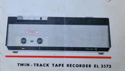 Cinturón de reproductor de carrete a carrete para PHILIPS para reproductor de cinta EL3536 - 2 correas Foto 1 de 2