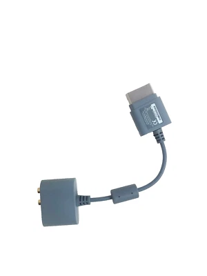 Official RCA Audio Adapter Cable Lead Scart for Xbox 360 + S - TESTED & WORKING! - Image 1 of 4