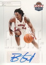 2011-12 Panini Past & Present Basketball Elusive Ink AUTO #CG Brian Grant