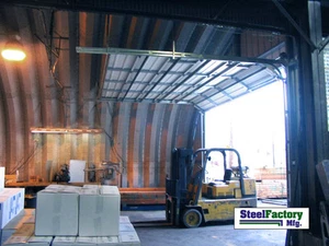 Steel Factory S45x50x17 Metal Storage Building Shipped Factory Direct Prefab Kit - Picture 1 of 5
