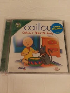 Caillou's Favorite Songs Audio CD 2000 Kid Rhino Release Brand New Factory Seal - Picture 1 of 2