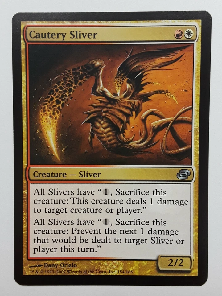 MTG Cautery Sliver Planar Chaos Regular Uncommon - Image 1 of 1