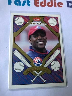 FLEER TRADITION BASEBALL 2004 VLADIMIR GUERRERO DIAMOND TRIBUTES INSERT 3 0F 20  - Image 1 of 2