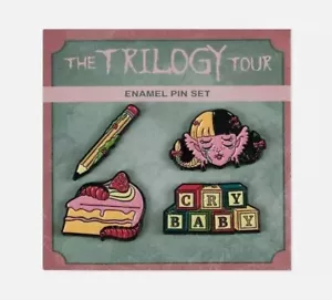 Melanie Martinez Trilogy Tour Collector Enamel Pin Set of 4! - Imagen 1 de 1