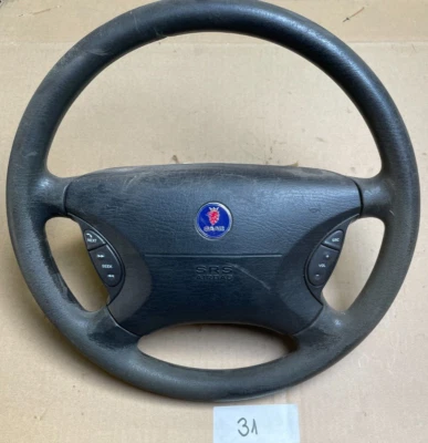 Saab 9-3 Baujahr 2000 Lenkrad Airbaglenkrad - Bild 1 von 4