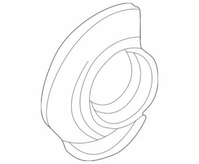 Protector contra salpicaduras genuino GM 1990-2003 Chevrolet GMC Oldsmobile Sonoma S10 15725356 Foto 1 de 2