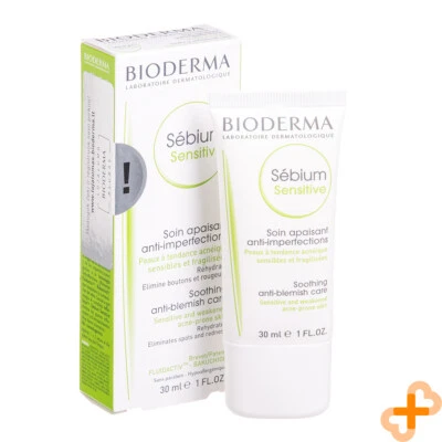Bioderma Sebium Sensitiv Lindernd Antipickel Pflege 30ml Akne Rötungen Sensitiv - Bild 1 von 4