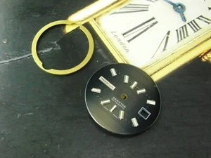 OLD UNUSED TISSOT SEASTAR 44814 AUTOMATIC WATCH DIAL 29.5MM - Picture 1 of 12