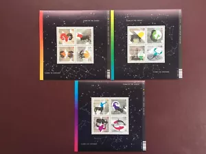 Canada Stamp Souvenir Sheets - 2011-2013 *P-issues SIGNS OF THE ZODIAC(Three SS) - Foto 1 di 1