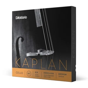 D'Addario Cello Strings Kaplan Set KS510 4/4M Medium Tension [Domestic regular p - Picture 1 of 5