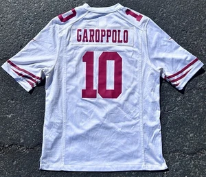 Camiseta de fútbol americano para hombre Jimmy Garoppolo San Francisco 49ers Nike On Field NFL talla L - Imagen 1 de 7
