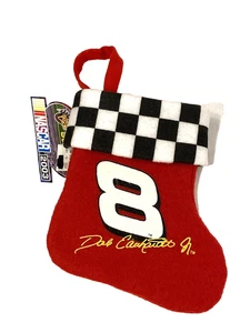nascar small christmas stocking 2003 #8 dale earnhardt jr  - Picture 1 of 5