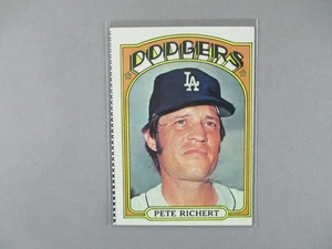 1972 Topps Baseball semi Hi # 649 Pete Richert NMT, NMT+   O/C - Picture 1 of 2