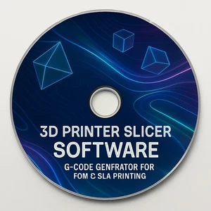 3D Printer Slicer Software CD – Windows Mac – G-code Generator FDM SLA Printing - Picture 1 of 8
