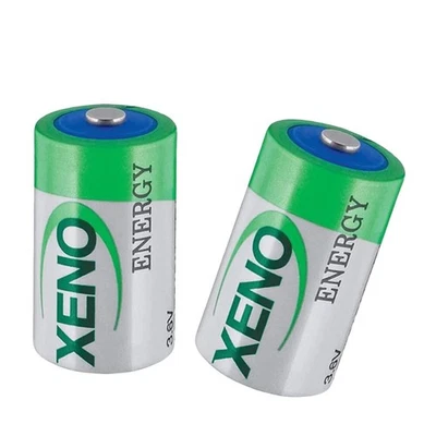 2pcs 1/2 AA 3.6v XLP-050F / XL-050F Battery 1200MAH ER14250 Li-ion BATTERIES New - Image 1 of 4
