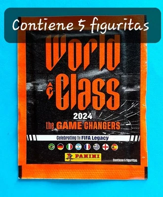 PANINI SEALED PACK WORLD CLASS 2024 BRAZIL VERS FIGURITAS POCHETTE BUSTINA SOBRE - Imagen 1 de 2