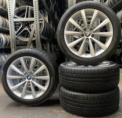 4 Orig BMW Winterräder Styling 642 245/45 R18 100V 5er G30 G31 6867338 3099 - Bild 1 von 3