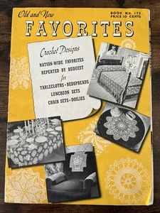 Vintage 1941 Old and New Favorites - Spool Cotton Company - Crochet Patterns - Picture 1 of 13