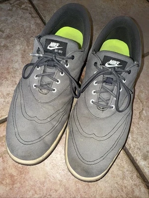 Nike Lunar Swingtip Golf Shoes Sneakers Gray Lace Up Low Top 552078-004 Men’s 13 - Image 1 of 4