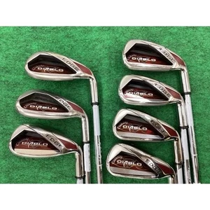 Callaway Diablo Edge Iron Set #5-9,P,S (7Clubs) ) / Flex UNI Diablo Steel - Picture 1 of 5