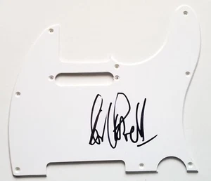 Andy Powell of Wishbone Ash REAL hand SIGNED Guitar Pickguard #3 COA  - Picture 1 of 1