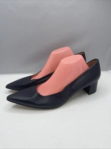 Amalfi Pumps Womens Size 13 Blue Pavone Parmasoft Pointed Toe Cushioned New Shoe - Picture 1 of 8