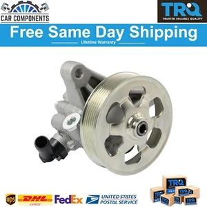 TRQ New Power Steering Pump with Pulley For 2008-2012 Honda Accord - Picture 1 of 5
