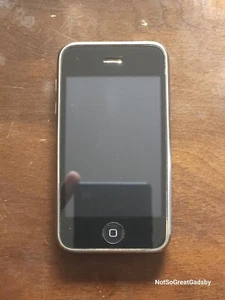 🔥RARE iOS iPhone 3G 8GB Black A1241 Tested WORKING!🔥 VGC minor scratches - Picture 1 of 10