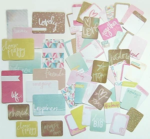 PROJECT LIFE "Heidi Swapp"  [Dreamy]  Core Kit Cards  (60 cards)  - Picture 1 of 2
