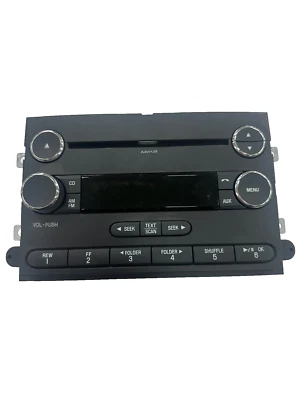 Radio reproductor CDMP3 AM FM disco único fabricante de equipos originales Ford E150 E250 E350 BC2T-18C869 Foto 1 de 4