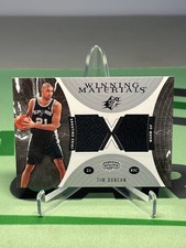 2003-04 SPx Tim Duncan Game Used Materials #WM38 - San Antonio Spurs