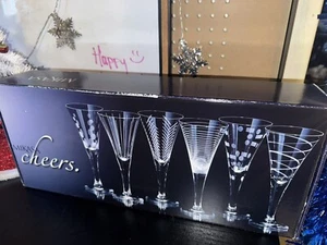 Mikasa Cheers Cordial Glasses Set Of 6 New In Box 2fl. Oz. SW910-805 France NIB - Picture 1 of 4