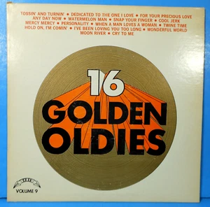 16 GOLDEN OLDIES VOLUME 9 LP ORIGINAL VARIOUS GREAT CONDITION! VG+/VG+!!A - Picture 1 of 5