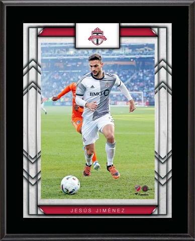 Jesus Jimenez Toronto FC 10.5" x 13" Sublimated Player Plaque Cover