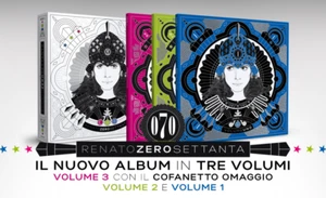 Renato Zero - ZEROSETTANTA CD 1,2,3 (Masterbook Box 3 CD) Geschenk CD - Bild 1 von 8