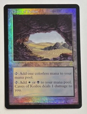 MTG CAVES OF KOILOS (FOIL) Apocalypse (OldManMTG 003-178) - Image 1 of 4