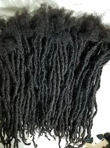 100% Human Hair handmade Dreadlocks 25 pieces stretch 16-18'' - Picture 1 of 4