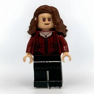 Lego New The Scarlet Witch Wanda Maximoff Plain Black Legs Minifigure - Picture 1 of 3