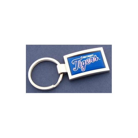Detroit Tigers Curved Keychain Key Chain MLB New Cover