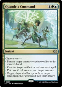 QUANDTRIX COMMAND mtg quasi nuovo Commander Lost Caverns of Ixalan raro - Foto 1 di 1