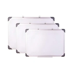 Magnetic Whiteboard Small & Large Dry Wipe Notice White Board Office School Home - Picture 1 of 39