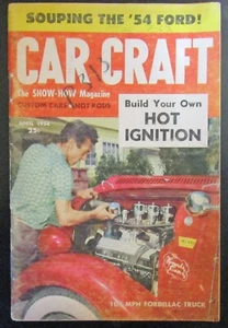 Car Craft Magazine April 1954 - Picture 1 of 3